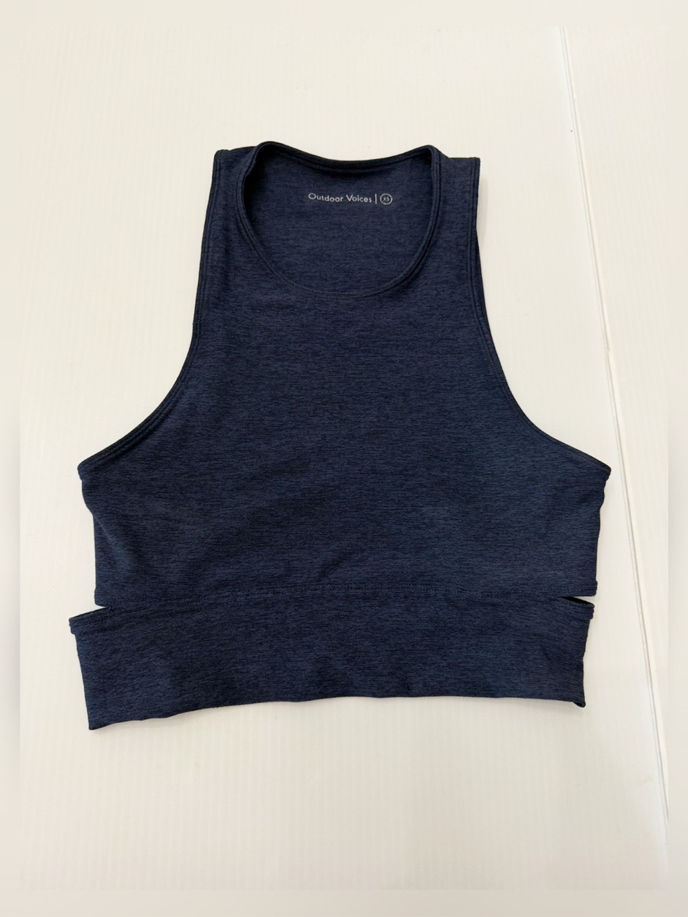 Outdoor Voices Slashback Crop Top - XS